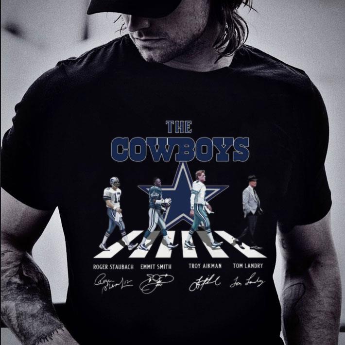 Hot Dallas Cowboys The Cowboys Abbey Road Signatures Tom Landry Shirt Dallas Cowboys The Cowboys Abbey Road Signatures Tom Landry Shirt 2 - Hot Dallas Cowboys The Cowboys Abbey Road Signatures Tom Landry Shirt