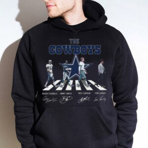 Hot Dallas Cowboys The Cowboys Abbey Road Signatures Tom Landry Shirt 3