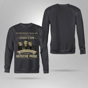 Original Everybody has an addiction mine just happens to be Depeche Mode band member shirt 3