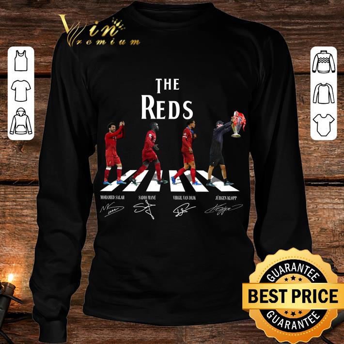 Awesome FC Liverpool Champions The Reds Walking Abbey Road Signatures Shirt FC Liverpool Champions The Reds Walking Abbey Road Signatures Shirt 3 - Awesome FC Liverpool Champions The Reds Walking Abbey Road Signatures Shirt