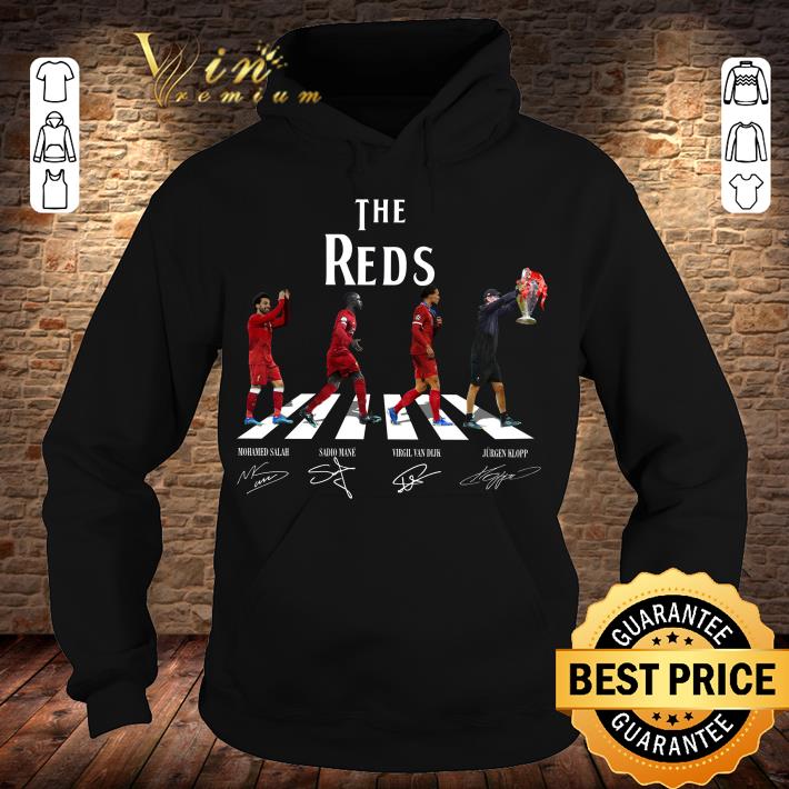 Awesome FC Liverpool Champions The Reds Walking Abbey Road Signatures Shirt FC Liverpool Champions The Reds Walking Abbey Road Signatures Shirt 4 - Awesome FC Liverpool Champions The Reds Walking Abbey Road Signatures Shirt