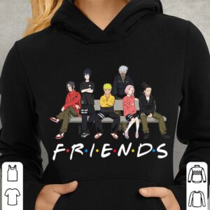 Original Friends LIBERE For Naruto Anime Sasuke Kakashi Sakura Itachi Shikamaru Shirt 3