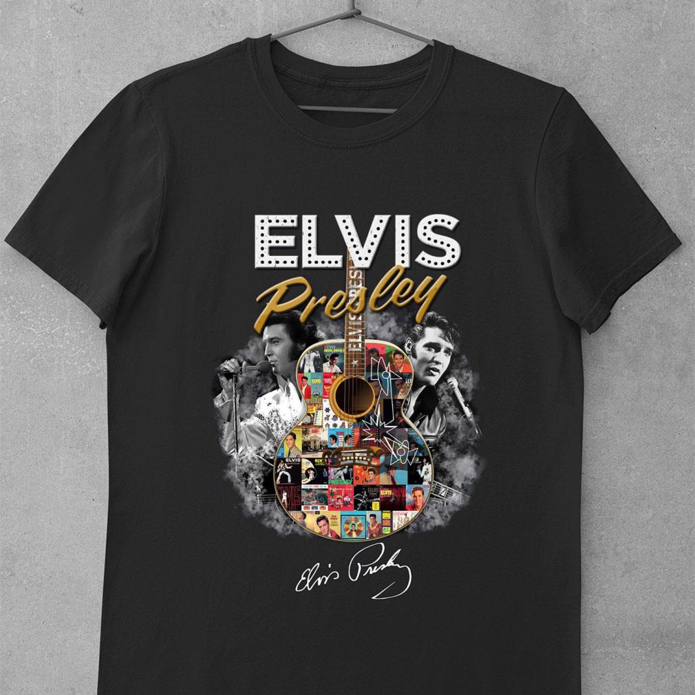 Funny Guitarist Elvis Presley Signature Shirt Guitarist Elvis Presley Signature Shirt 1 - Funny Guitarist Elvis Presley Signature Shirt