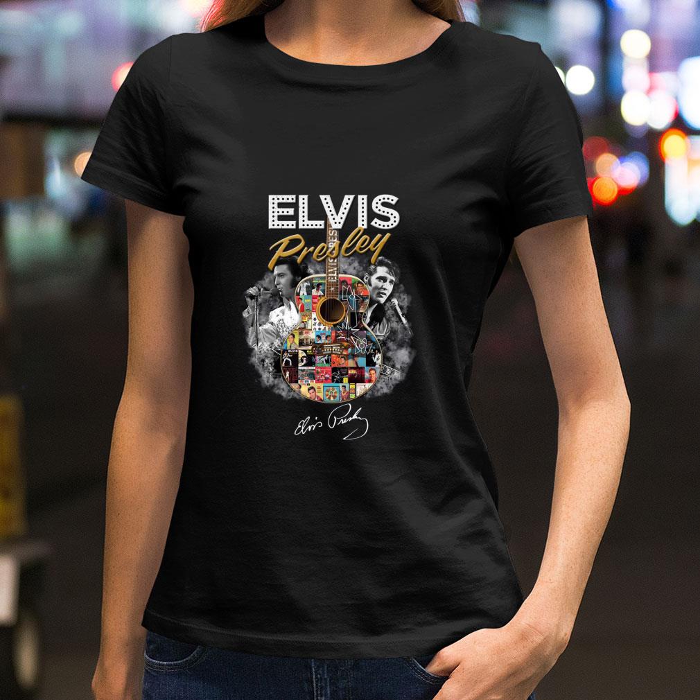Funny Guitarist Elvis Presley Signature Shirt Guitarist Elvis Presley Signature Shirt 2 - Funny Guitarist Elvis Presley Signature Shirt