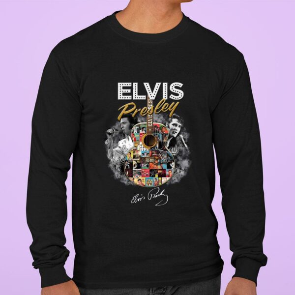 Funny Guitarist Elvis Presley Signature Shirt