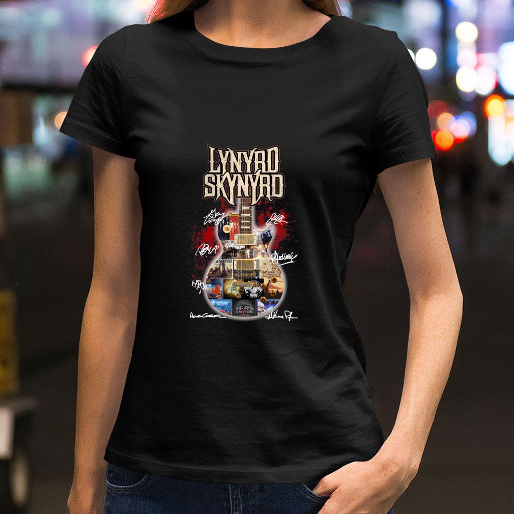 Hot Guitarist Lynyrd Skynyrd band rock signatures shirt Guitarist Lynyrd Skynyrd band rock signatures shirt 2 - Hot Guitarist Lynyrd Skynyrd band rock signatures shirt