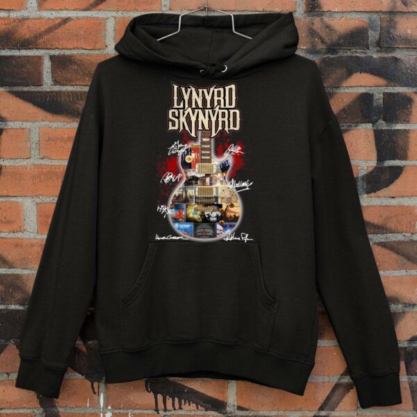 Hot Guitarist Lynyrd Skynyrd band rock signatures shirt