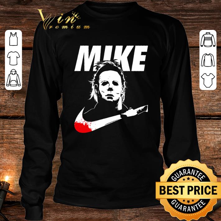 Awesome Halloween Michael Myers Mike Blood Nike Logo Shirt Halloween Michael Myers Mike Blood Nike Logo Shirt 4 - Awesome Halloween Michael Myers Mike Blood Nike Logo Shirt