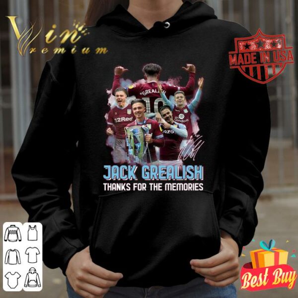 Funny Jack Grealish Aston Villa Manchester City Signature Shirt