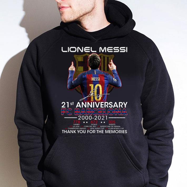 Premium Just a memory Lionel Messi 21st anniversary FC Barcelona 2000-2021 Shirt Just a memory Lionel Messi 21st anniversary FC Barcelona 2000 2021 Shirt 4 - Premium Just a memory Lionel Messi 21st anniversary FC Barcelona 2000-2021 Shirt