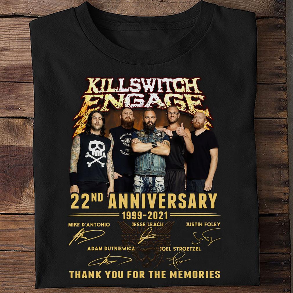 Hot Killswitch Engage 22nd anniversary 1999-2021 signatures shirt Killswitch Engage 22nd anniversary 1999 2021 signatures shirt 2 - Hot Killswitch Engage 22nd anniversary 1999-2021 signatures shirt