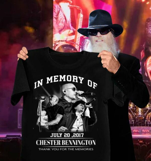 Funny Linkin Park Chester Bennington In Memory Of July 20 2017 Thank Memories Shirt