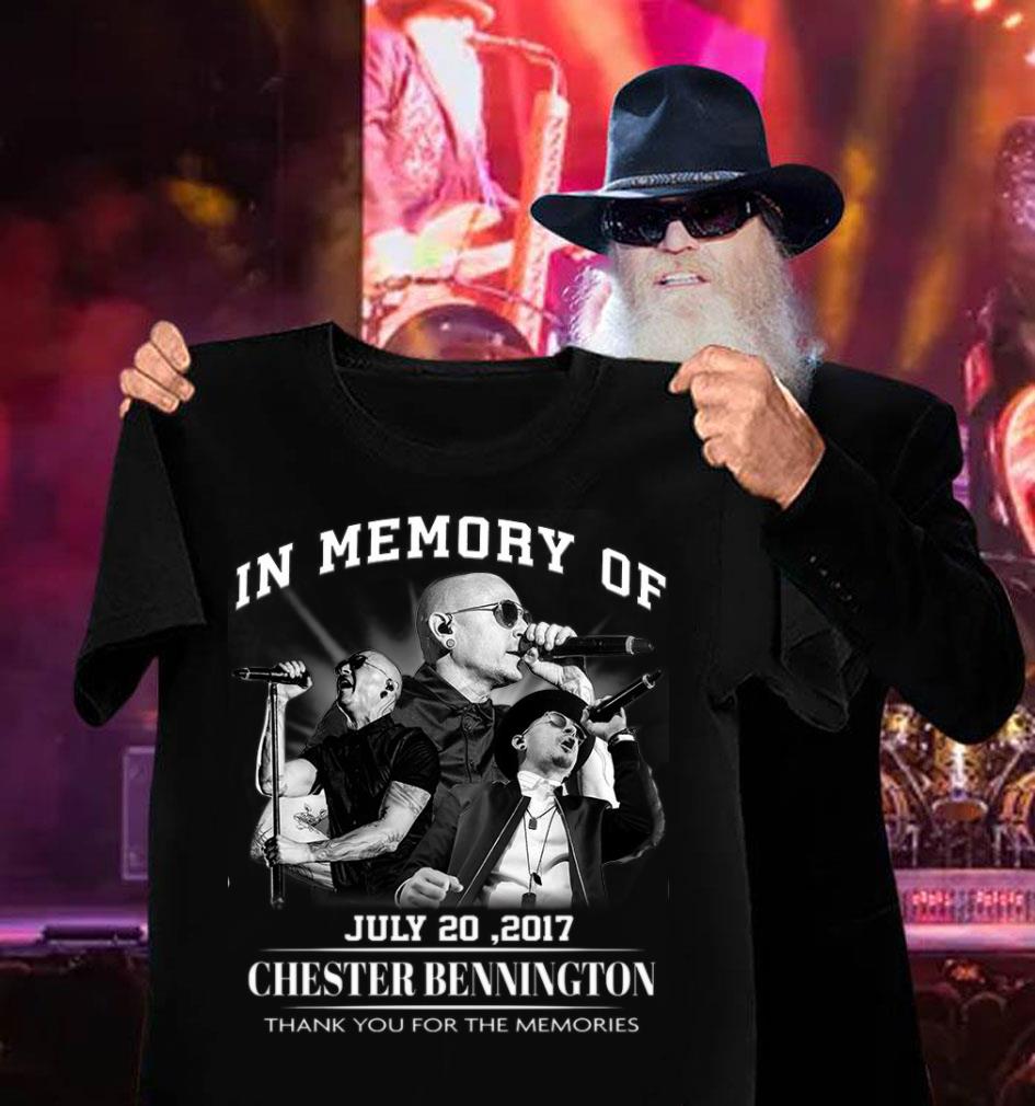 Funny Linkin Park Chester Bennington In Memory Of July 20 2017 Thank Memories Shirt Linkin Park Chester Bennington In Memory Of July 20 2017 Thank Memories Shirt 3 - Funny Linkin Park Chester Bennington In Memory Of July 20 2017 Thank Memories Shirt