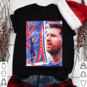 Original Lionel Messi Signature Paris Saint-Germain F.C. Poster Shirt