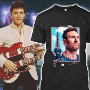 Premium M30 Lionel Messi Paris Saint Germain Signature Shirt