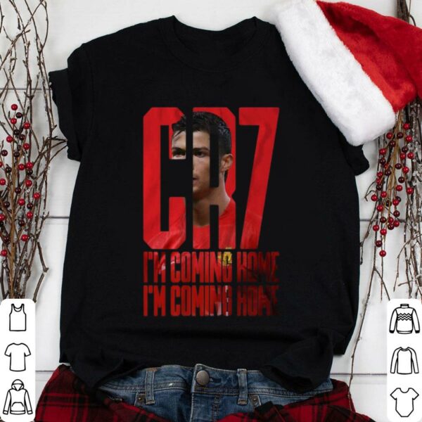 Awesome Man UTD Cristiano Ronaldo Welcome Back I'm Coming Home shirt