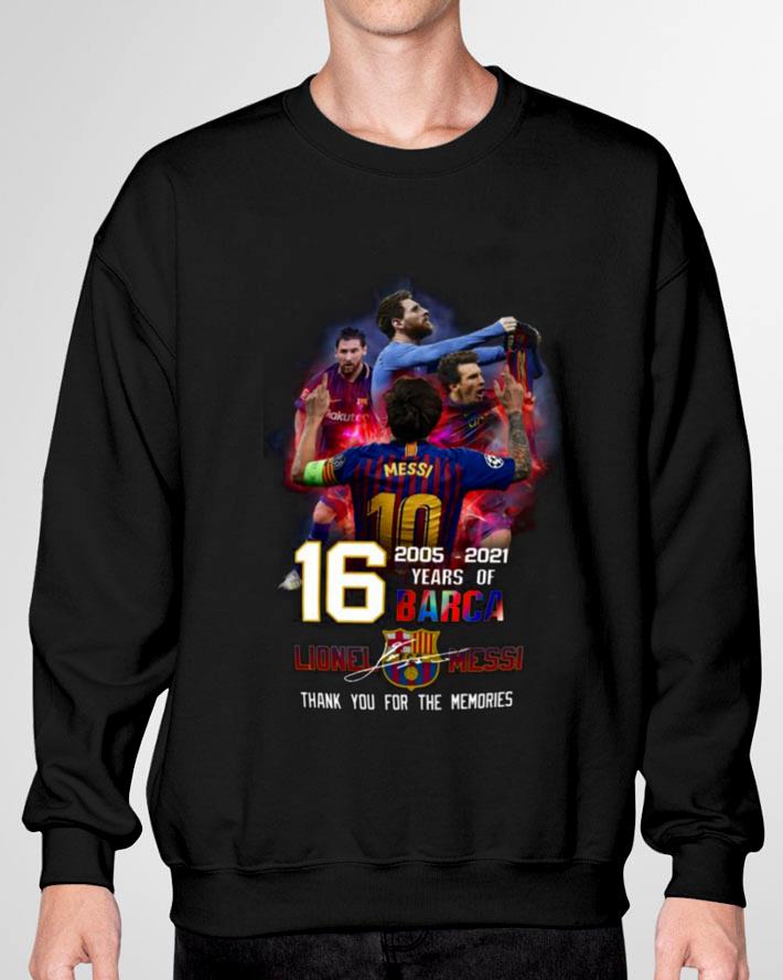Premium Memory Lionel Messi with Barca 16 years of 2005-2021 signature shirt Memory Lionel Messi with Barca 16 years of 2005 2021 signature shirt 3 - Premium Memory Lionel Messi with Barca 16 years of 2005-2021 signature shirt