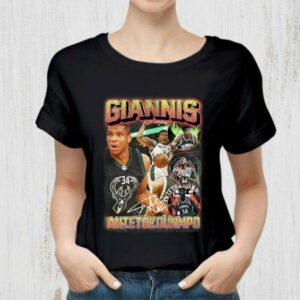 Original Milwaukee Bucks No. 34 Giannis Antetokounmpo Signature Shirt