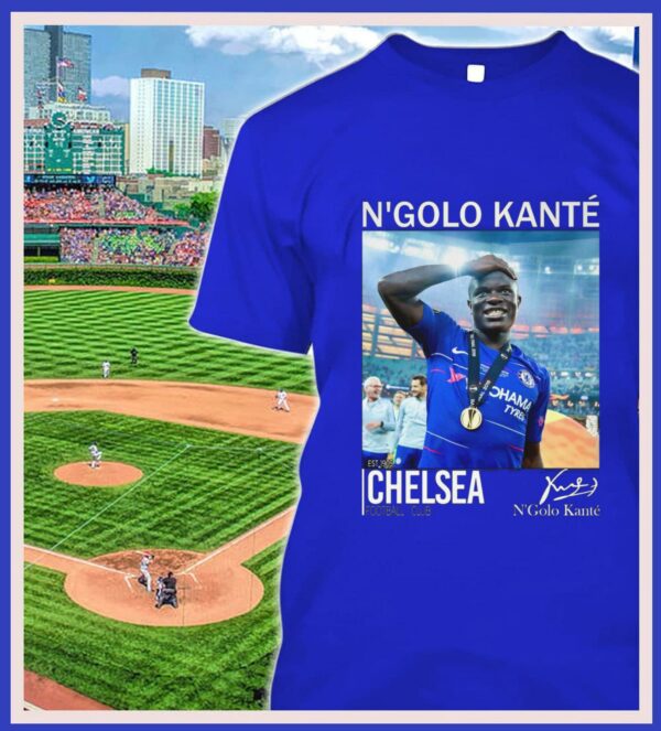 Premium N' Golo Kante Chelsea Football Club Signature Shirt