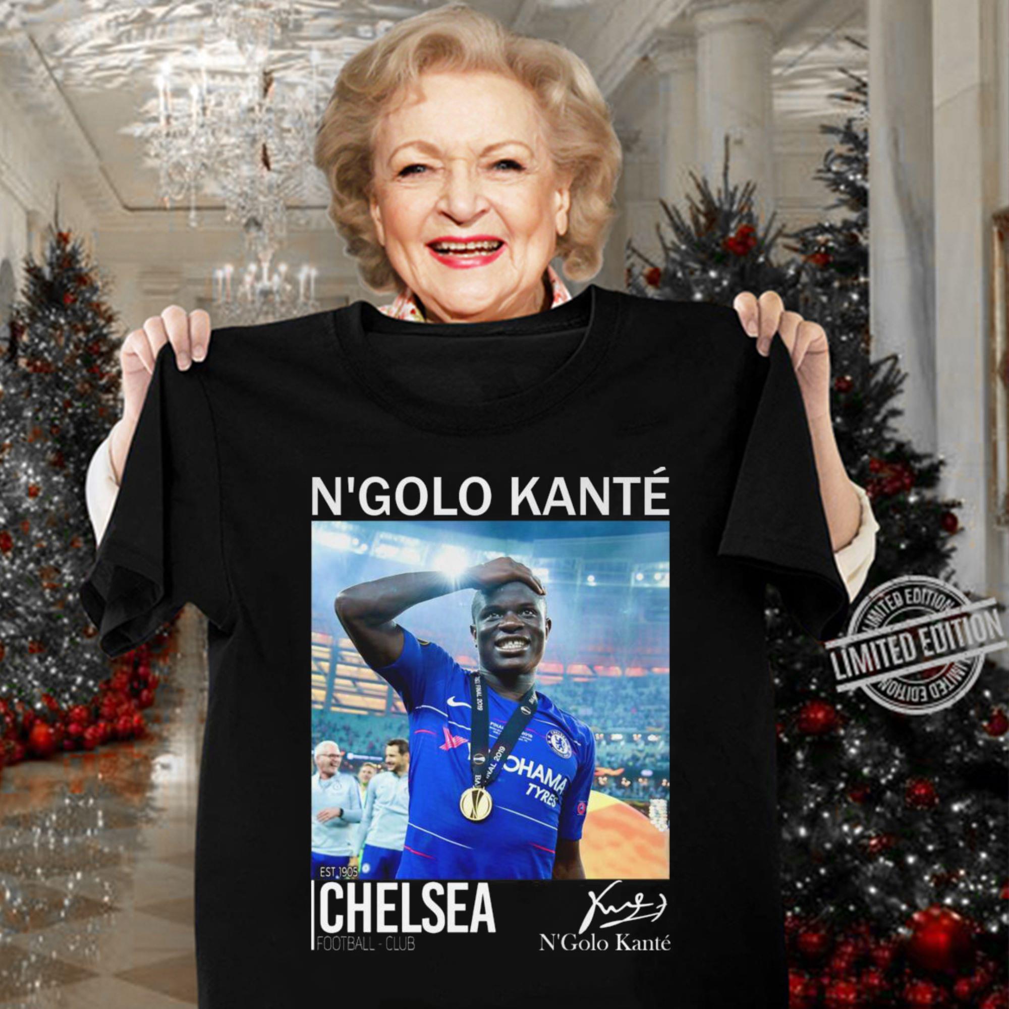 Premium N' Golo Kante Chelsea Football Club Signature Shirt N Golo Kante Chelsea Football Club Signature Shirt 3 - Premium N' Golo Kante Chelsea Football Club Signature Shirt