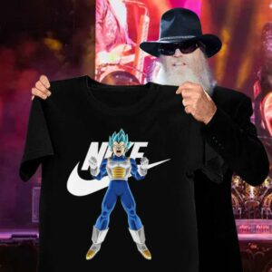 Hot Nike Vegeta Super Saiyan Blue Dragon Ball Super Shirt 2