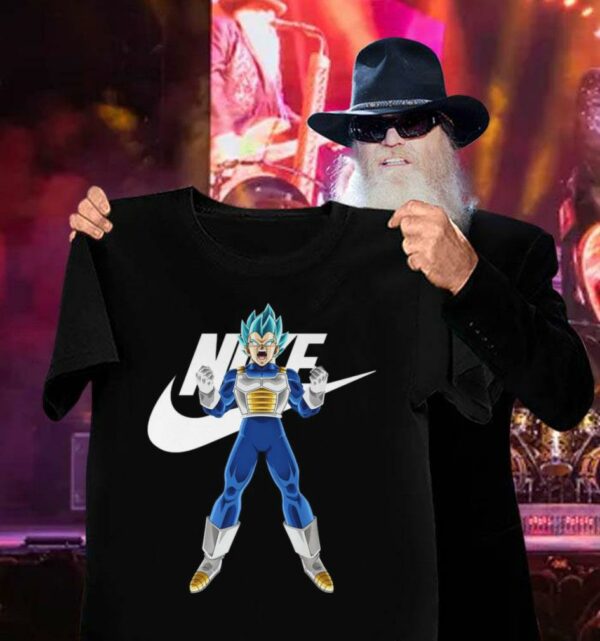 Hot Nike Vegeta Super Saiyan Blue Dragon Ball Super Shirt