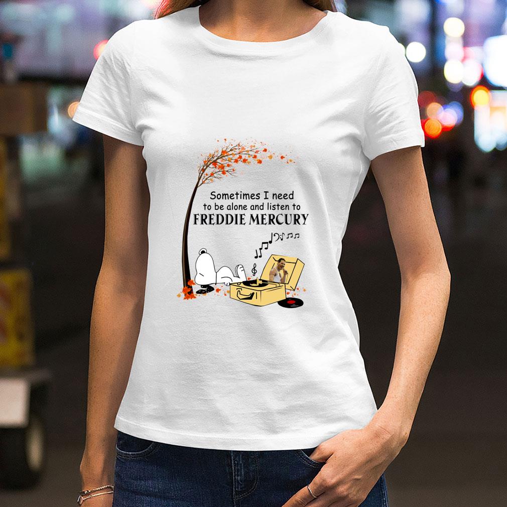 Best Peanuts Snoopy Sometime I Need To Be Alone And Listen To Freddie Mercury Shirt Peanuts Snoopy Sometime I Need To Be Alone And Listen To Freddie Mercury Shirt 2 - Best Peanuts Snoopy Sometime I Need To Be Alone And Listen To Freddie Mercury Shirt