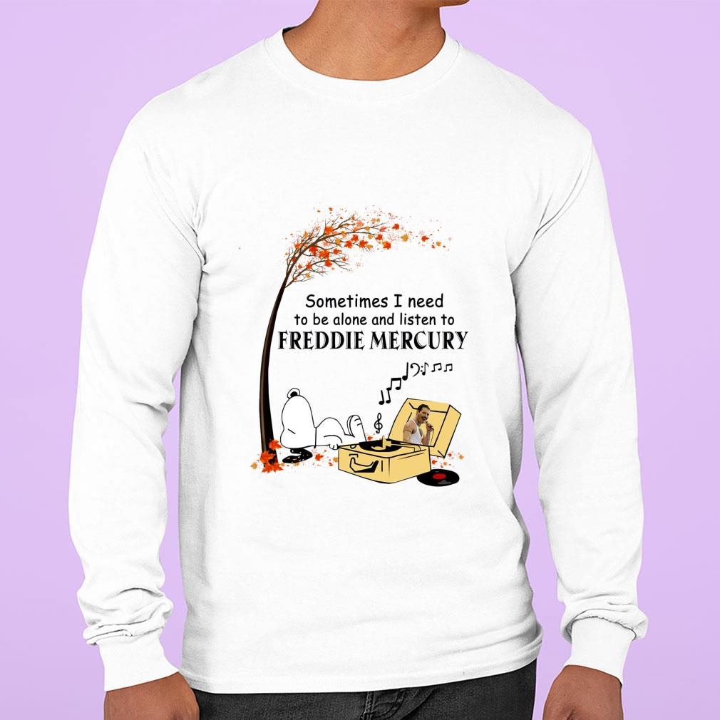 Best Peanuts Snoopy Sometime I Need To Be Alone And Listen To Freddie Mercury Shirt Peanuts Snoopy Sometime I Need To Be Alone And Listen To Freddie Mercury Shirt 3 - Best Peanuts Snoopy Sometime I Need To Be Alone And Listen To Freddie Mercury Shirt