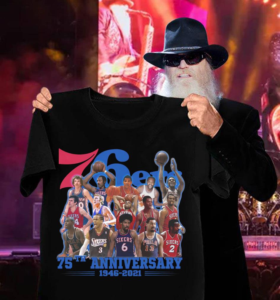 Original Philadelphia 76ers 75th anniversary 1946-2021 Legends Shirt Philadelphia 76ers 75th anniversary 1946 2021 Legends Shirt 3 - Original Philadelphia 76ers 75th anniversary 1946-2021 Legends Shirt
