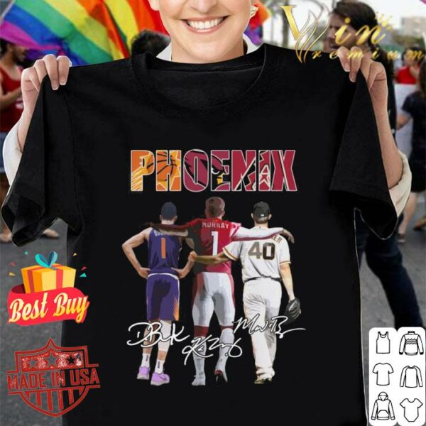 Original Phoenix Sports Teams Phoenix Suns Arizona Cardinals and Diamondbacks Shirt