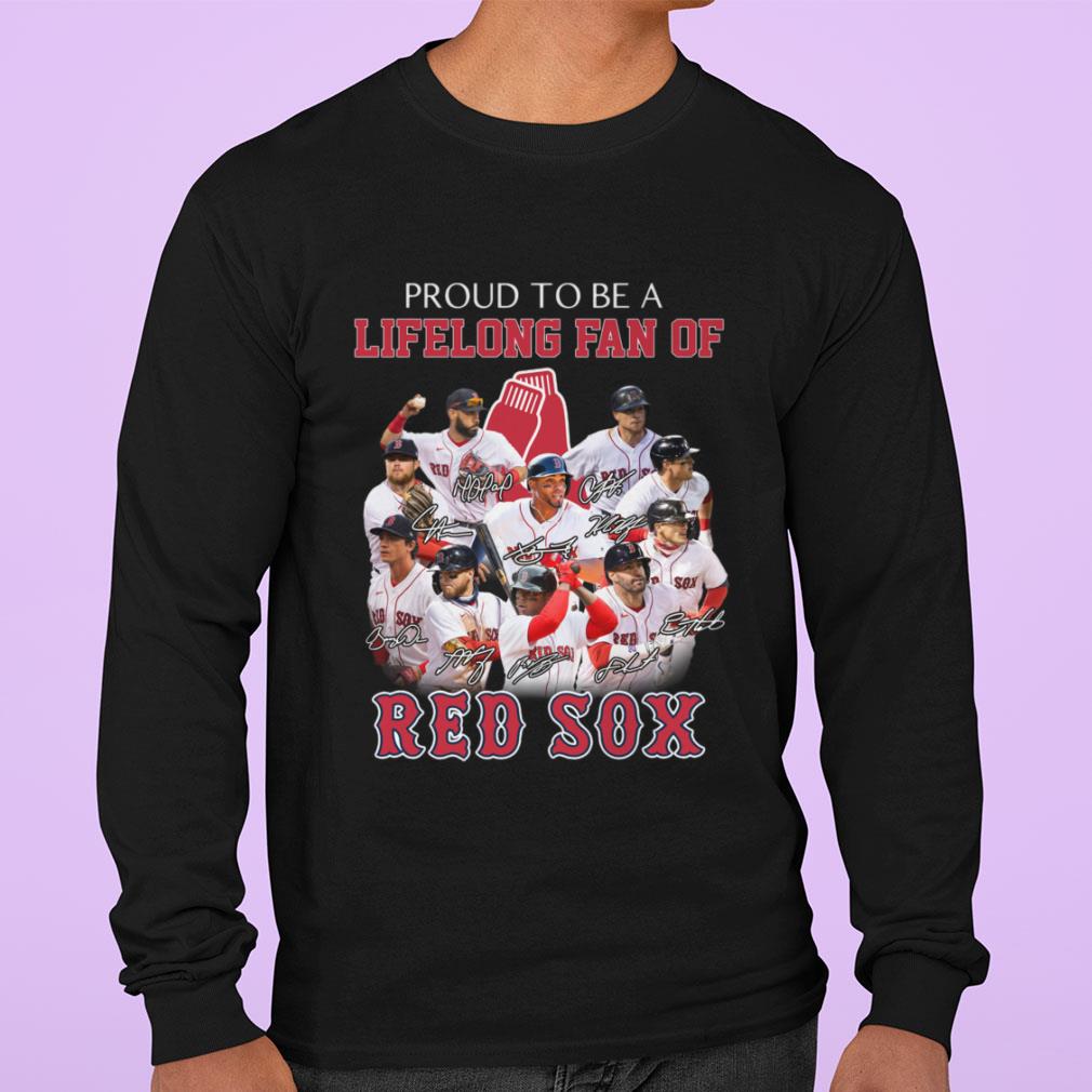 Best Proud To Be A Lifelong Fan Of Boston Red Sox Signatures Shirt Proud To Be A Lifelong Fan Of Boston Red Sox Signatures Shirt 3 - Best Proud To Be A Lifelong Fan Of Boston Red Sox Signatures Shirt