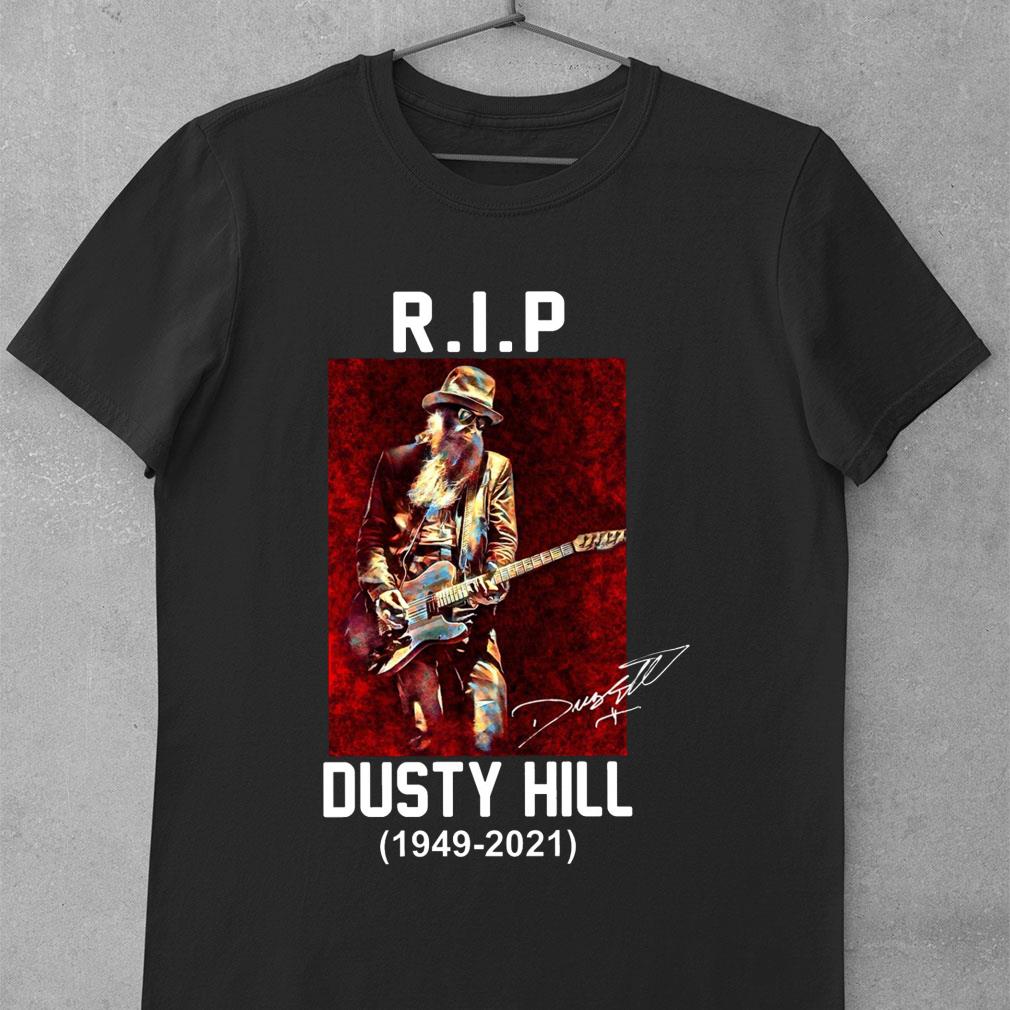 Official R.I.P Dusty Hill 1949-2021 Signature ZZ Top Band Rock Shirt R I P Dusty Hill 1949 2021 Signature ZZ Top Band Rock Shirt 1 - Official R.I.P Dusty Hill 1949-2021 Signature ZZ Top Band Rock Shirt