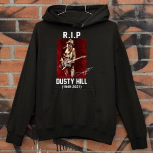 Official R.I.P Dusty Hill 1949-2021 Signature ZZ Top Band Rock Shirt 3