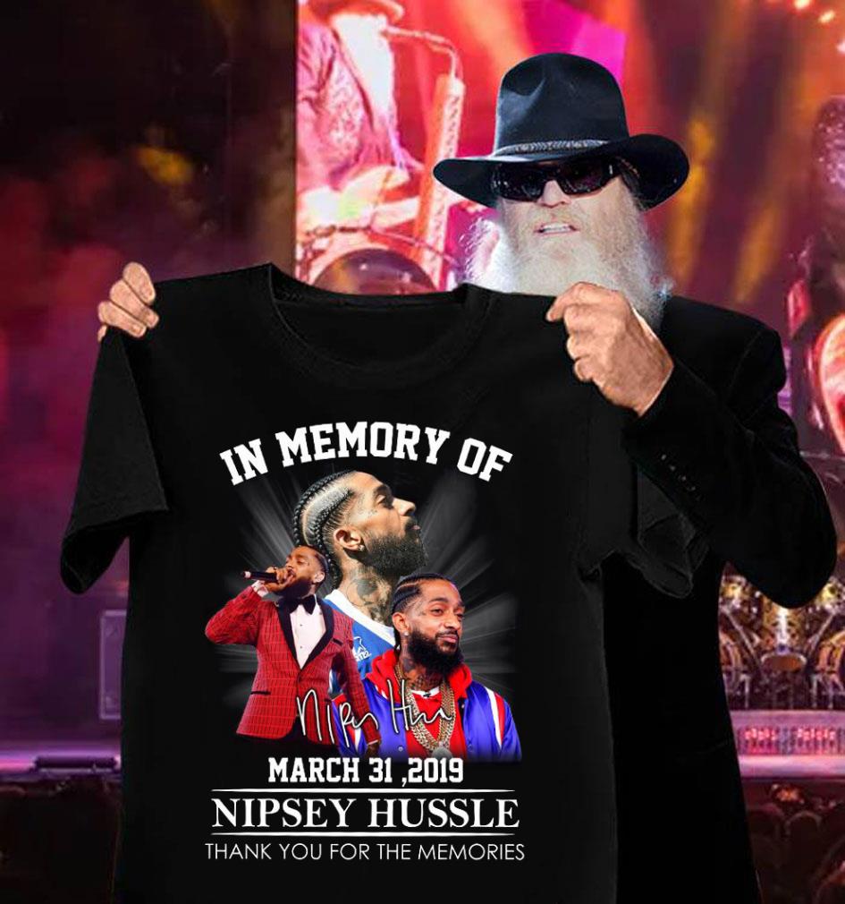 RIP Nipsey Hussle March 31 2019 Signature Thank You For The Memories Shirt RIP Nipsey Hussle March 31 2019 Signature Thank You For The Memories Shirt 3 - RIP Nipsey Hussle March 31 2019 Signature Thank You For The Memories Shirt