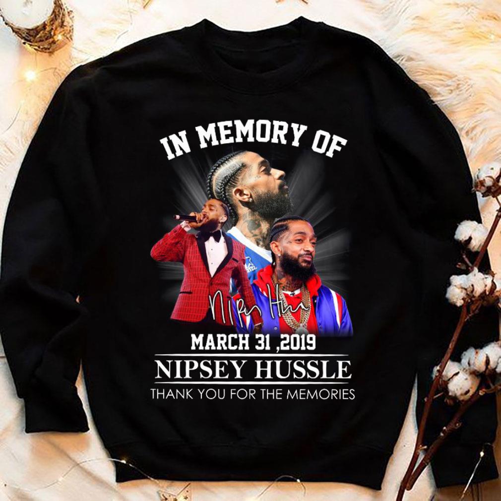 RIP Nipsey Hussle March 31 2019 Signature Thank You For The Memories Shirt RIP Nipsey Hussle March 31 2019 Signature Thank You For The Memories Shirt 4 - RIP Nipsey Hussle March 31 2019 Signature Thank You For The Memories Shirt