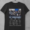 Premium V46 Valentino Rossi 25 years 1996-2021 World Championship signature thank memories shirt