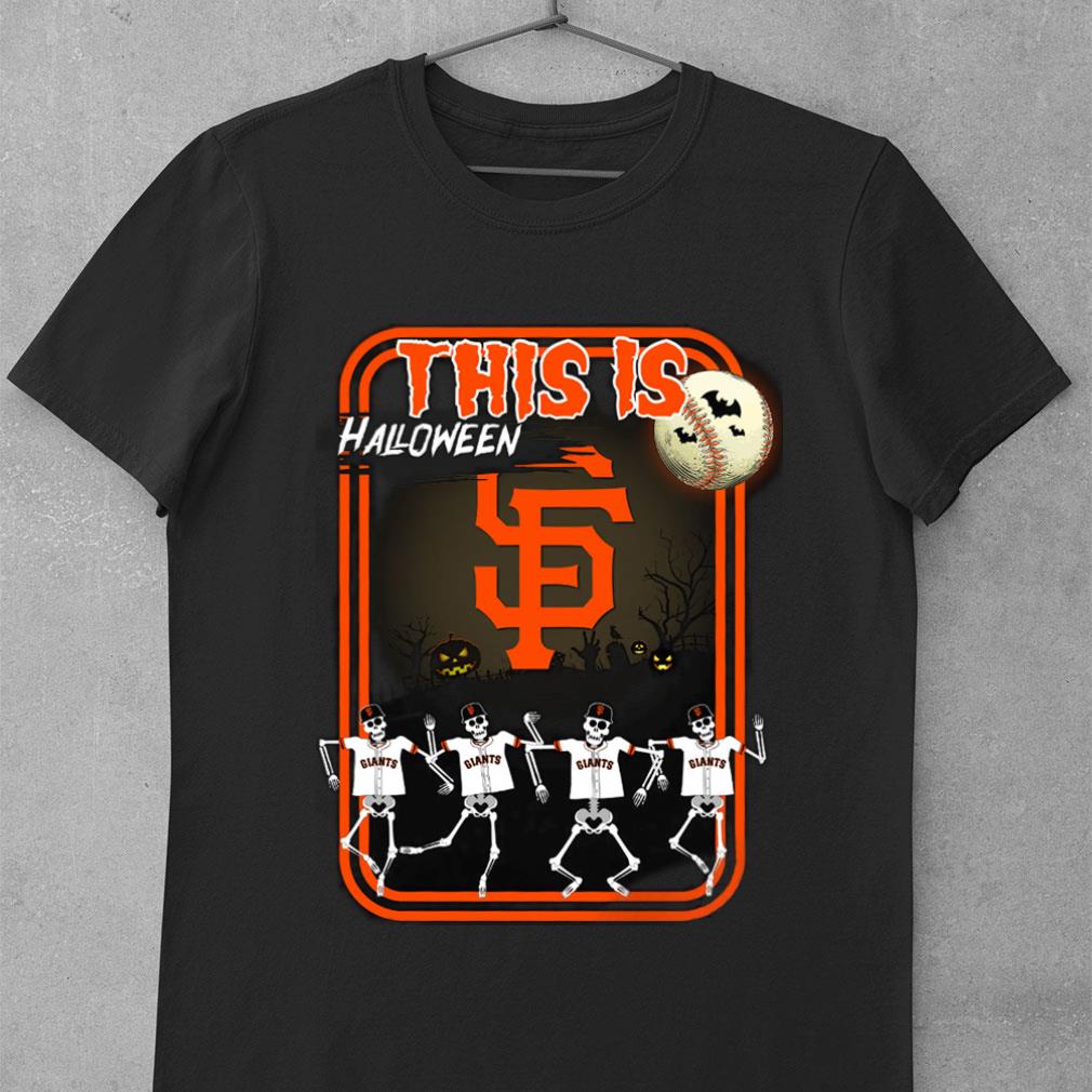 Premium Skeletons This Is Halloween San Francisco Giants MLB Shirt Skeletons This Is Halloween San Francisco Giants MLB Shirt 1 - Premium Skeletons This Is Halloween San Francisco Giants MLB Shirt