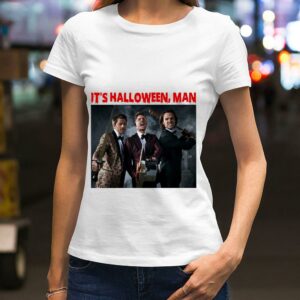 Premium Supernatural Characters it's halloween man Jason Voorhees Michael Myers Freddy Krueger Shirt