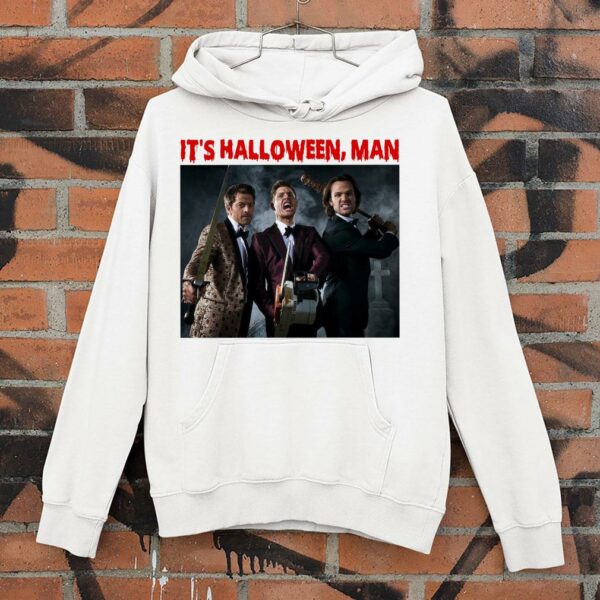 Premium Supernatural Characters it's halloween man Jason Voorhees Michael Myers Freddy Krueger Shirt