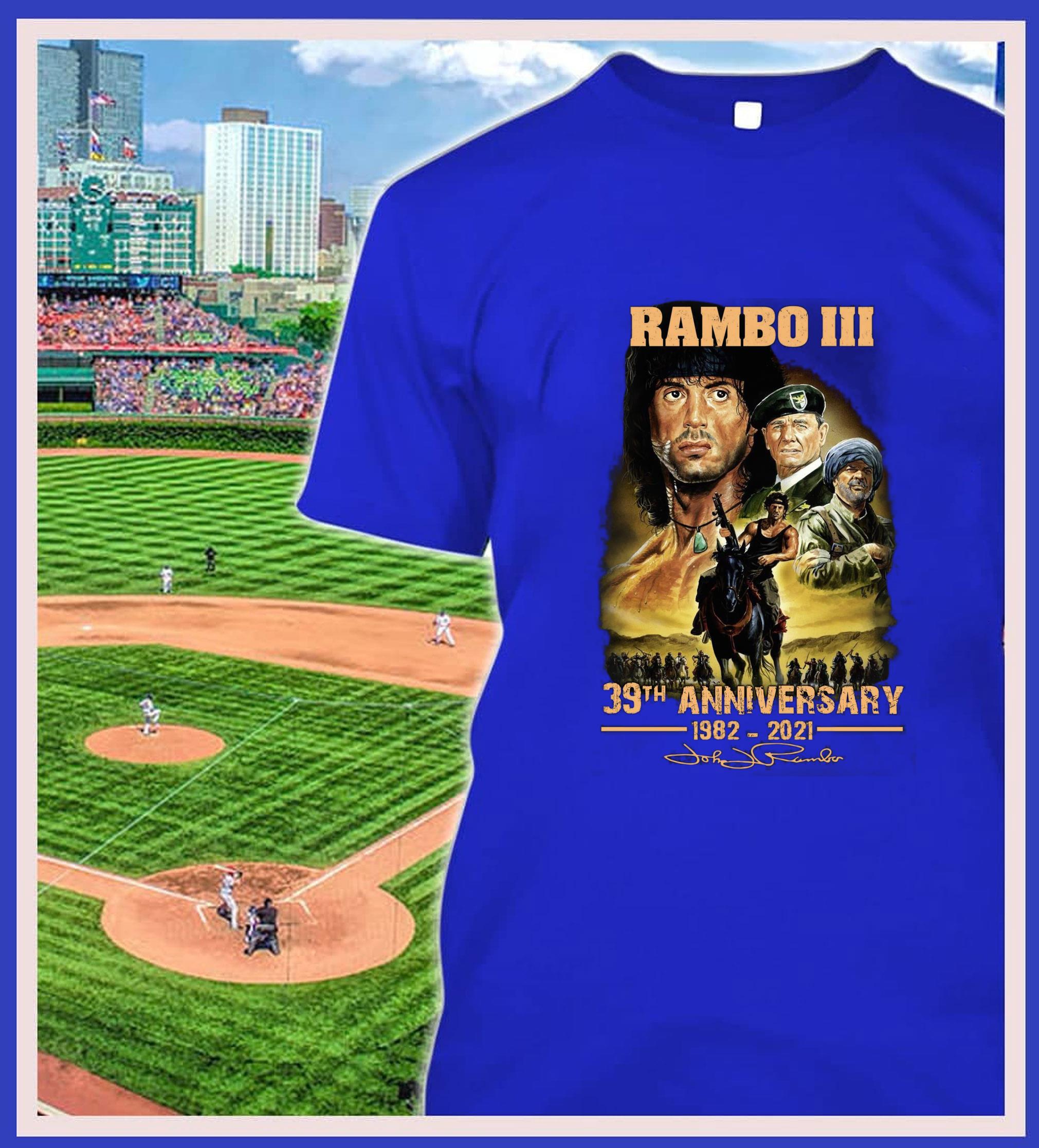 Awesome Sylvester Stallone Rambo III 39th anniversary 1982-2021 Signature Shirt Sylvester Stallone Rambo III 39th anniversary 1982 2021 Signature Shirt 2 - Awesome Sylvester Stallone Rambo III 39th anniversary 1982-2021 Signature Shirt
