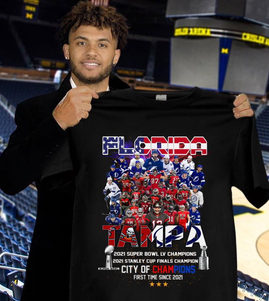 TB Buccaneers Lightning Florida 2021 Super Bowl Stanley Cup Tampa City Of Champions First Time Since 2021 Shirt TB Buccaneers Lightning Florida 2021 Super Bowl Stanley Cup Tampa City Of Champions First Time Since 2021 Shirt 1 - TB Buccaneers Lightning Florida 2021 Super Bowl Stanley Cup Tampa City Of Champions First Time Since 2021 Shirt