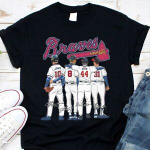 Awesome Team MLB Atlanta Braves Signatures Shirt