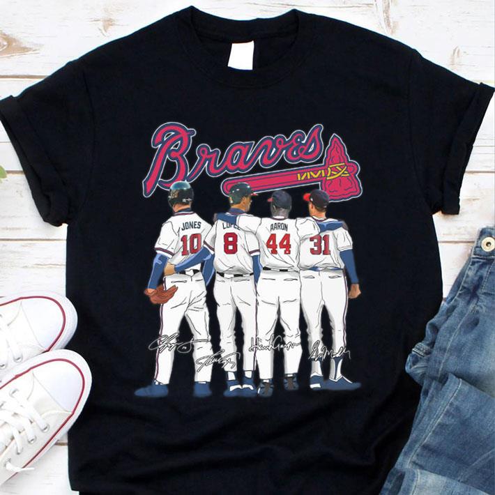 Awesome Team MLB Atlanta Braves Signatures Shirt Team MLB Atlanta Braves Signatures Shirt 1 - Awesome Team MLB Atlanta Braves Signatures Shirt
