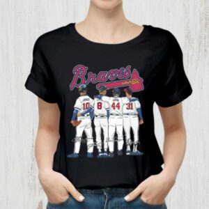 Awesome Team MLB Atlanta Braves Signatures Shirt