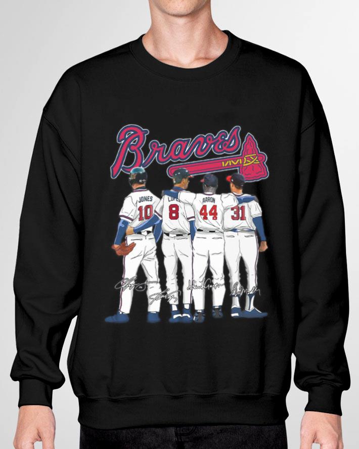 Awesome Team MLB Atlanta Braves Signatures Shirt Team MLB Atlanta Braves Signatures Shirt 3 - Awesome Team MLB Atlanta Braves Signatures Shirt