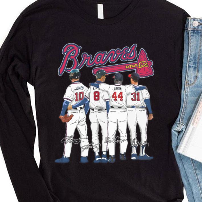 Awesome Team MLB Atlanta Braves Signatures Shirt Team MLB Atlanta Braves Signatures Shirt 4 - Awesome Team MLB Atlanta Braves Signatures Shirt