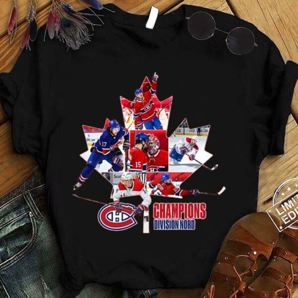 Awesome Team NHL Montreal Canadiens Champions Division Nord Shirt