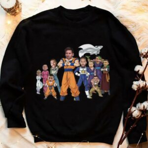 Best Team Universe 7 Dragon Ball Super Mashup Team PSG Lionel Messi Shirt 3