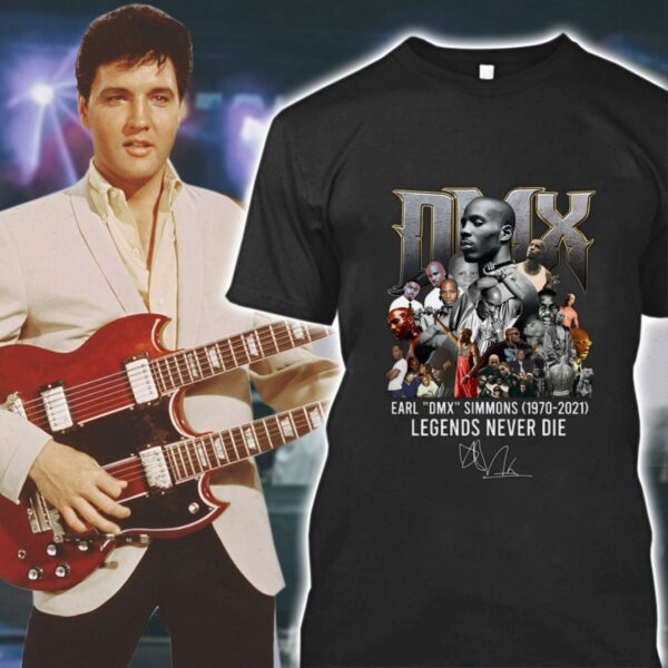 Original Thank Memories DMX Earl DMX Simmons 1970-2021 Legends Never Die Signature Shirt
