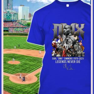 Original Thank Memories DMX Earl DMX Simmons 1970-2021 Legends Never Die Signature Shirt 1